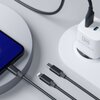 Kabel USB/USB-C - USB-C/Micro USB/Lightning 3MK Hyper Cable 3in1 1.5 m Czarny Długość [m] 1.5