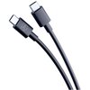 Kabel USB-C - USB-C 3MK Hyper Cable 1.2 m Czarny Złącze 1 USB-C