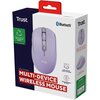 Mysz TRUST Ozaa Compact Wireless Fioletowy Interfejs Bluetooth