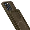Etui 3MK Hardy MagFabric Case do Apple iPhone 15 Pro Ciemnoszary Materiał Mikrofibra