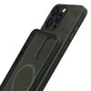 Etui 3MK Hardy MagFabric Case do Apple iPhone 15 Pro Zielony Etui z powerbankiem Nie