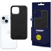 Etui 3MK Hardy Silky Leather MagCase do Apple iPhone 15 Czarny