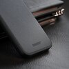Etui 3MK Hardy Silky Leather MagCase do Apple iPhone 14 Czarny Materiał Poliuretan
