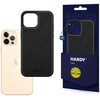 Etui 3MK Hardy Silky Leather MagCase do Apple iPhone 14 Pro Czarny