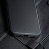 Etui 3MK Hardy Silky Leather MagCase do Apple iPhone 12/12 Pro Czarny Etui z powerbankiem Nie