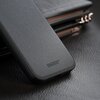 Etui 3MK Hardy Silky Leather MagCase do Samsung Galaxy S24 Czarny Materiał Poliuretan