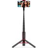 Uchwyt selfie XLINE Premium BSF800 Bluetooth Czarno-czerwony