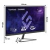 Monitor VIEWSONIC VX2758A-2K-PRO 27" 2560x1440px IPS 185Hz 1 ms [MPRT] Przeznaczenie Dla gracza