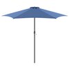 Parasol ogrodowy SASKA GARDEN 1056098 Granatowy Materiał Poliester