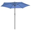 Parasol ogrodowy SASKA GARDEN 1056098 Granatowy