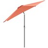 Parasol ogrodowy SASKA GARDEN Cocora 1056050 Pomarańczowy Materiał Stal + powłoka proszkowa