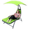 Leżak z parasolem SASKA GARDEN Bergamo 1054438 Limonka Gwarancja 24 miesiące