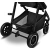 Wózek dziecięcy LIONELO Amber Czarny Informacje dodatkowe Komfortowy dla dziecka