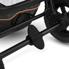 Wózek dziecięcy LIONELO Amber 3w1 Grey Graphite Czarno-szary Konstrukcja Regulowany podnóżek