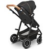 Wózek dziecięcy LIONELO Amber 3w1 Grey Graphite Czarno-szary Informacje dodatkowe Komfortowy dla dziecka