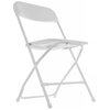 Krzesło składane SASKA GARDEN 1053776 Biały (2 szt.) Materiał HDPE