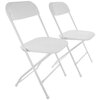 Krzesło składane SASKA GARDEN 1053776 Biały (2 szt.) Kolor Biały