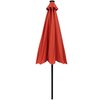 Parasol ogrodowy SASKA GARDEN z oświetleniem LED 300 cm Pomarańczowy Nazwa VICTORIA-SPORT W.DUDZIC SPÓŁKA KOMANDYTOWA