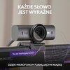 Kamera internetowa LOGITECH MX Brio USB-C - 4K Grafitowy Mikrofon wbudowany Tak