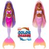 Lalka Barbie Brooklyn Syrenka Zmiana koloru HRP98 Załączone wyposażenie Naszyjnik