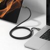 Kabel USB-C - USB-C RINGKE USB 3.2 Gen PD240W 1 m Czarny Typ USB-C - USB-C
