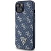 Etui GUESS 4G Triangle Metal Logo do Apple iPhone 15 Plus Niebieski Seria telefonu iPhone