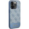 Etui GUESS 4G Bottom Stripe Metal Logo Collection do Apple iPhone 15 Pro Max Niebieski Kompatybilność Apple iPhone 15 Pro Max
