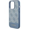 Etui GUESS 4G Bottom Stripe Metal Logo Collection do Apple iPhone 15 Pro Max Niebieski Typ Etui nakładka