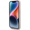 Etui GUESS 4G Bottom Stripe Metal Logo Collection do Apple iPhone 15 Pro Różowy Dominujący kolor Różowy