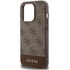 Etui GUESS 4G Bottom Stripe Metal Logo Collection do Apple iPhone 15 Pro Max Brązowy Typ Etui nakładka