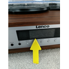 Gramofon LENCO MC-160WD Drewno Czytnik kart pamięci Nie