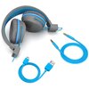 Słuchawki nauszne JLAB JBuddies Studio Niebiesko-szare Transmisja bezprzewodowa Bluetooth
