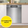 Zmywarka BOSCH SMU2HVS02E Serie 2 podblatowa Rodzaj zmywarki Zmywarka do zabudowy