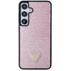 Etui GUESS Rhinestone Triangle do Samsung Galaxy S24+ Różowy Model telefonu Galaxy S24+