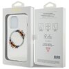 Etui GUESS IML Flowers Wreath MagSafe do Apple iPhone 15 Pro Przezroczysty Marka telefonu Apple