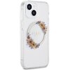 Etui GUESS IML Flowers Wreath MagSafe do Apple iPhone 15 Przezroczysty Kompatybilność Apple iPhone 15