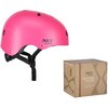 Kask NILS EXTREME MR290 Różowy (rozmiar M) + Zestaw ochraniaczy Materiał skorupy ABS
