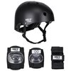 Kask NILS EXTREME MR290 Czarny (rozmiar S) + Zestaw ochraniaczy