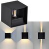 Kinkiet zewnętrzny GOLDLUX LED Kioto 318572 Czarny Ilość źródeł światła 1