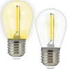 Żarówki LED GOLDLUX 36V S14 E27 (2 sztuki) Żółty Moc [W] 0.3