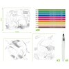 Zestaw kreatywny MAPED CREATIV Aqua Art Dinozaury 907058 Funkcje rozwojowe Wyobraźnia