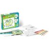 Zestaw kreatywny MAPED CREATIV Aqua Art Dinozaury 907058 Funkcje rozwojowe Sprawność manualna