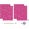 Naklejki MAPED CREATIV Zdrapki Barbie 907075 Rodzaj Naklejki