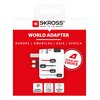 Adapter podróżny SKROSS PRO WORLD 1.103180 Kolor Biały