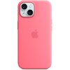 Etui APPLE Silicone Case MagSafe do iPhone 15 Różowy