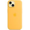 Etui APPLE Silicone Case MagSafe do iPhone 15 Promienny Model telefonu iPhone 15
