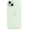 Etui APPLE Silicone Case MagSafe do iPhone 15 Plus Pastelowa mięta Kompatybilność Apple iPhone 15 Plus