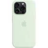 Etui APPLE Silicone Case MagSafe do iPhone 15 Pro Pastelowa mięta Kompatybilność Apple iPhone 15 Pro