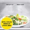 Lodówka SAMSUNG RF65DG9H0EB1EO Side by Side AI FamilyHub No Frost 183cm Grafitowa stal Podajnik wody Kostkarka Kolor / wykończenie frontu Grafitowa stal