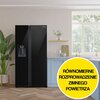 Lodówka SAMSUNG RS65DG54R32CEO Side by Side AI No Frost 178cm Czarne szkło Podajnik wody Kostkarka Zmiana kierunku otwierania drzwi Nie